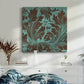 Azure Acanthus IV-Premium Gallery Wrapped Canvas - Ready to Hang