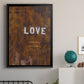 Love Never Fails I - Modern Framed Canvas Print