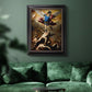 The Fall of the Rebel Angels - Ornate Framed Canvas Print