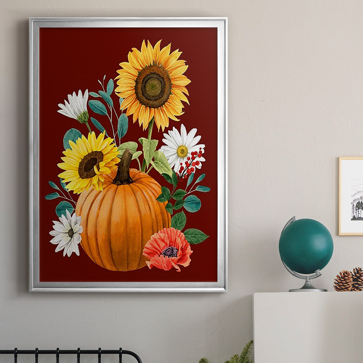 Beautiful Fall I - Modern Framed Canvas Print