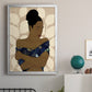 Ethnic Beauty II - Modern Framed Canvas Print