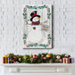 Folk Snowman Forest I - Gallery Wrapped Canvas