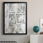 Sand Glyphs IV - Modern Framed Canvas Print