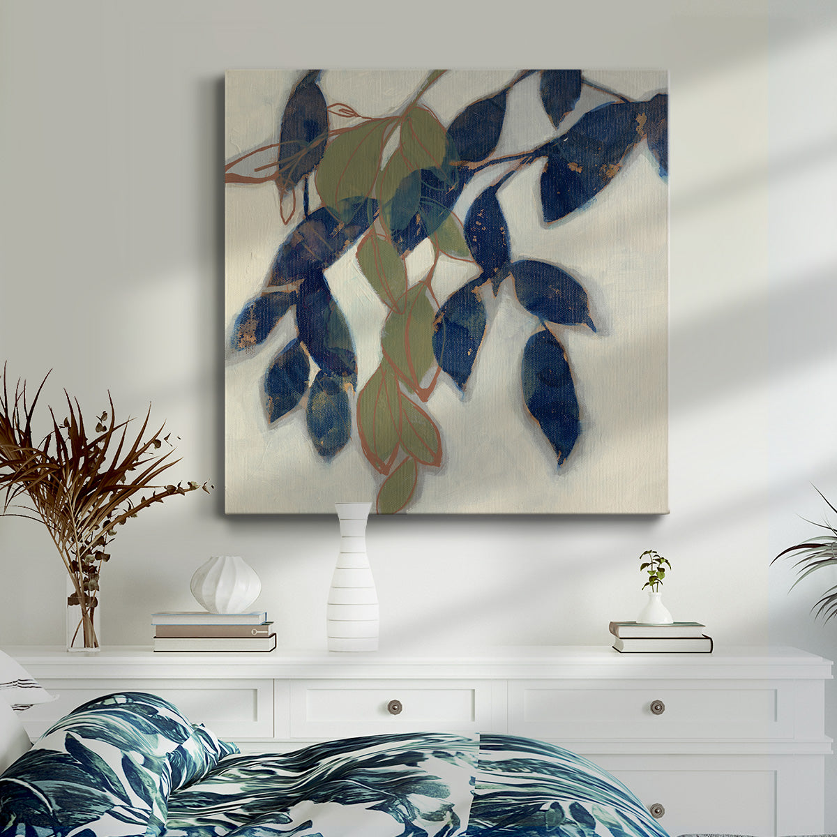 Entwined Leaves I - Canvas Art Print