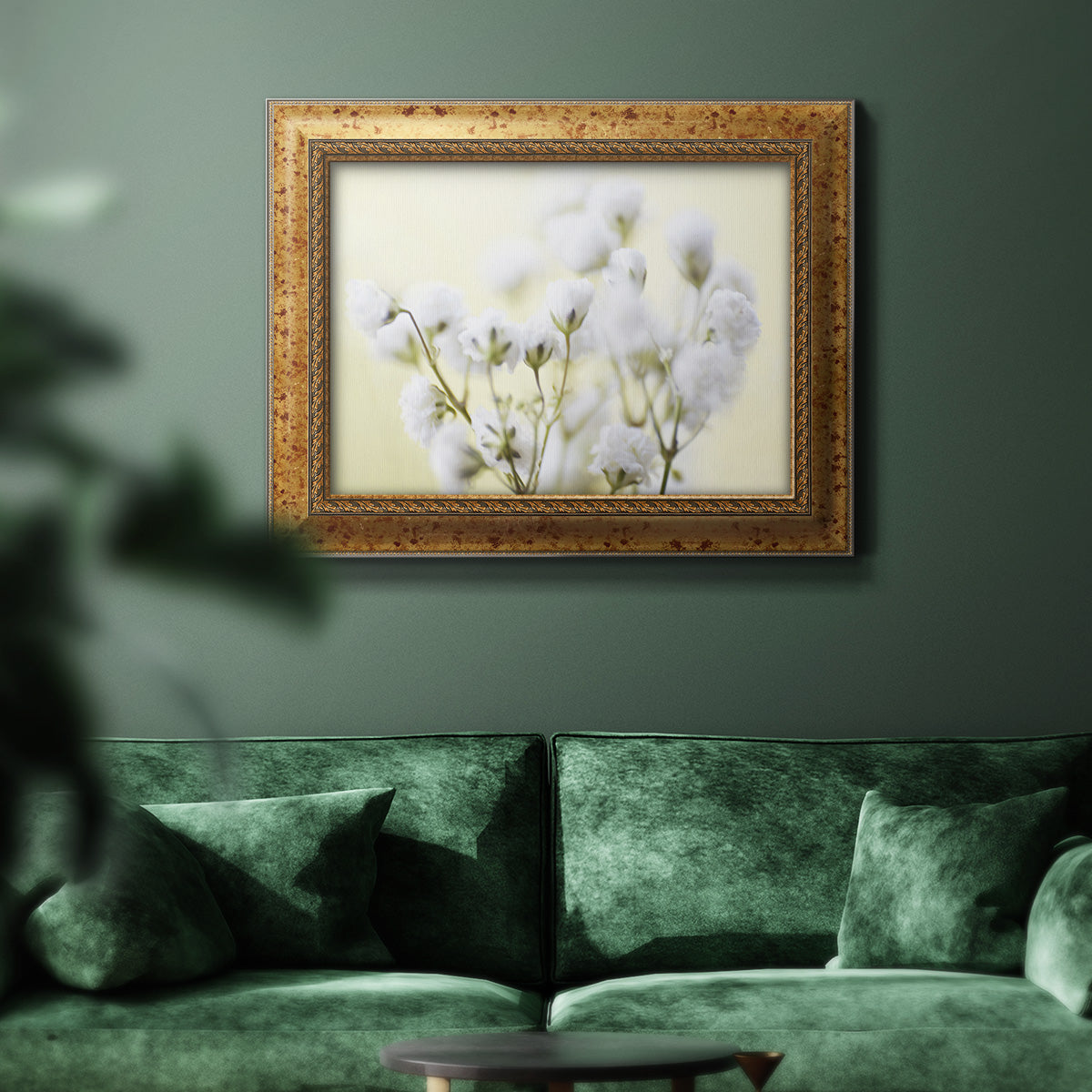 Baby's Breath Study IV Premium Framed Canvas- Ready to Hang