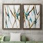 Runnel XVII - Premium Framed Canvas 2 Piece Set - Ready to Hang