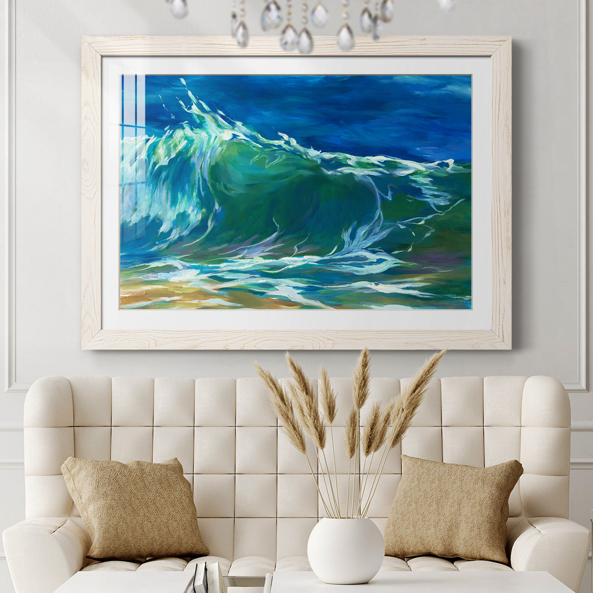 Green Flash - Barnwood Framed Art Print