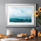 Azure Rising III Premium Framed Print - Ready to Hang