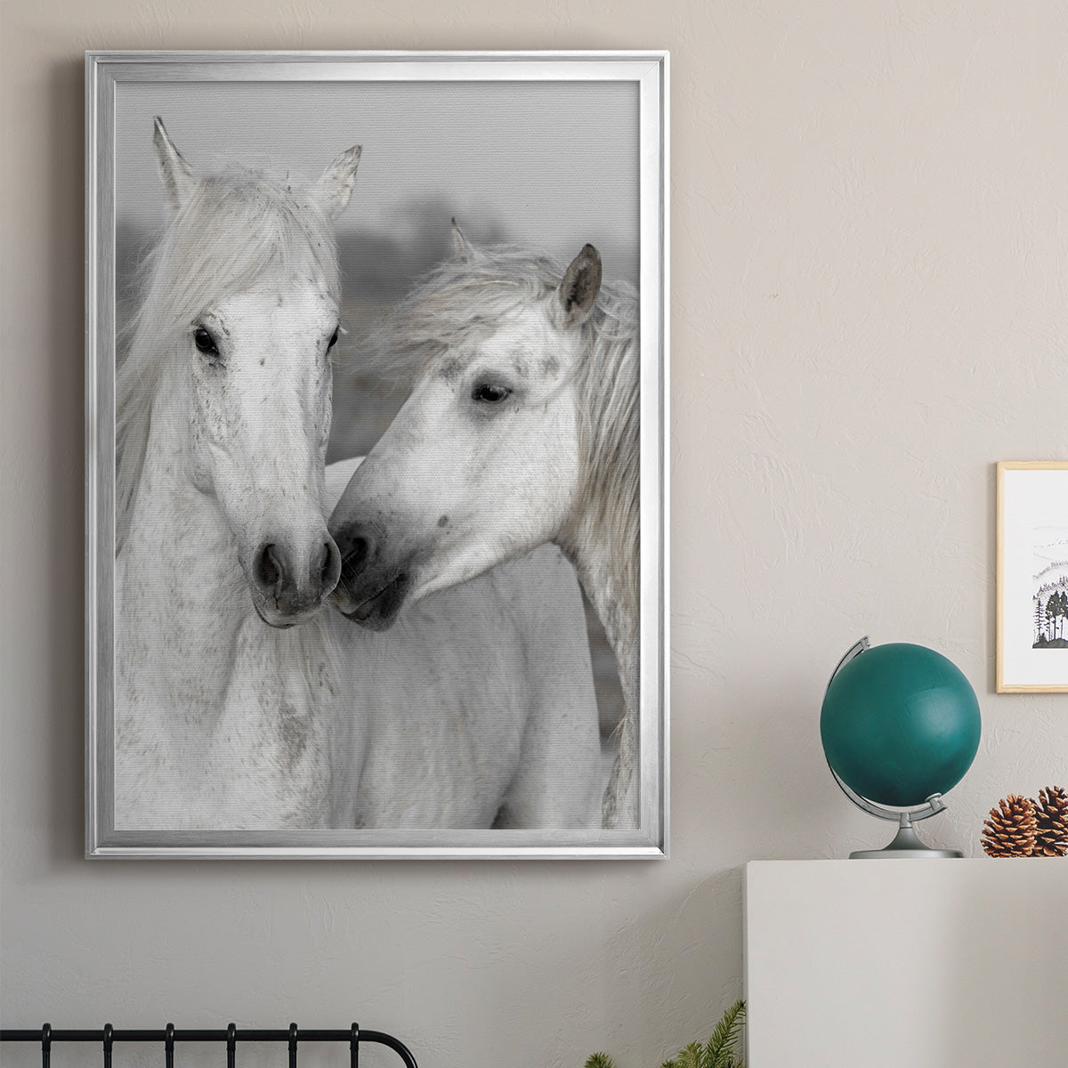 Affection I - Modern Framed Canvas Print