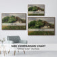Farmhouse with Meadow Flowers, 1909 - Floater Framed Canvas Print
