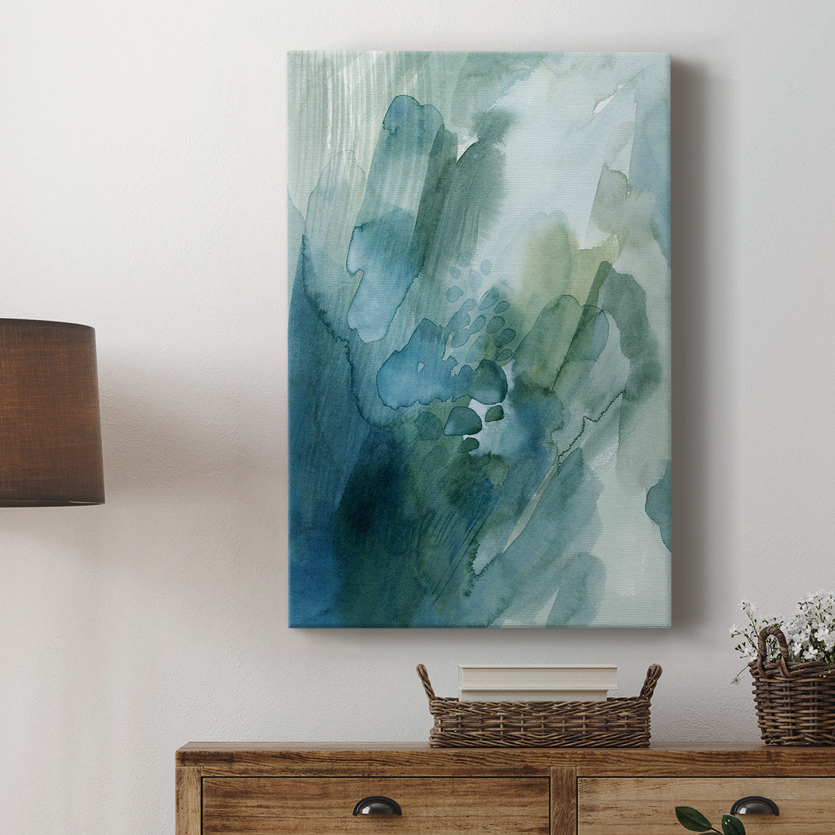 River Gleam I Premium Gallery Wrapped Canvas - Ready to Hang