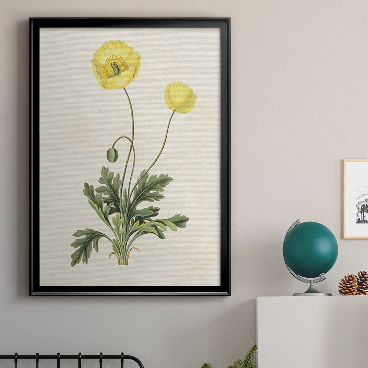 Flowers of the Seasons XII - Modern Framed Canvas Print