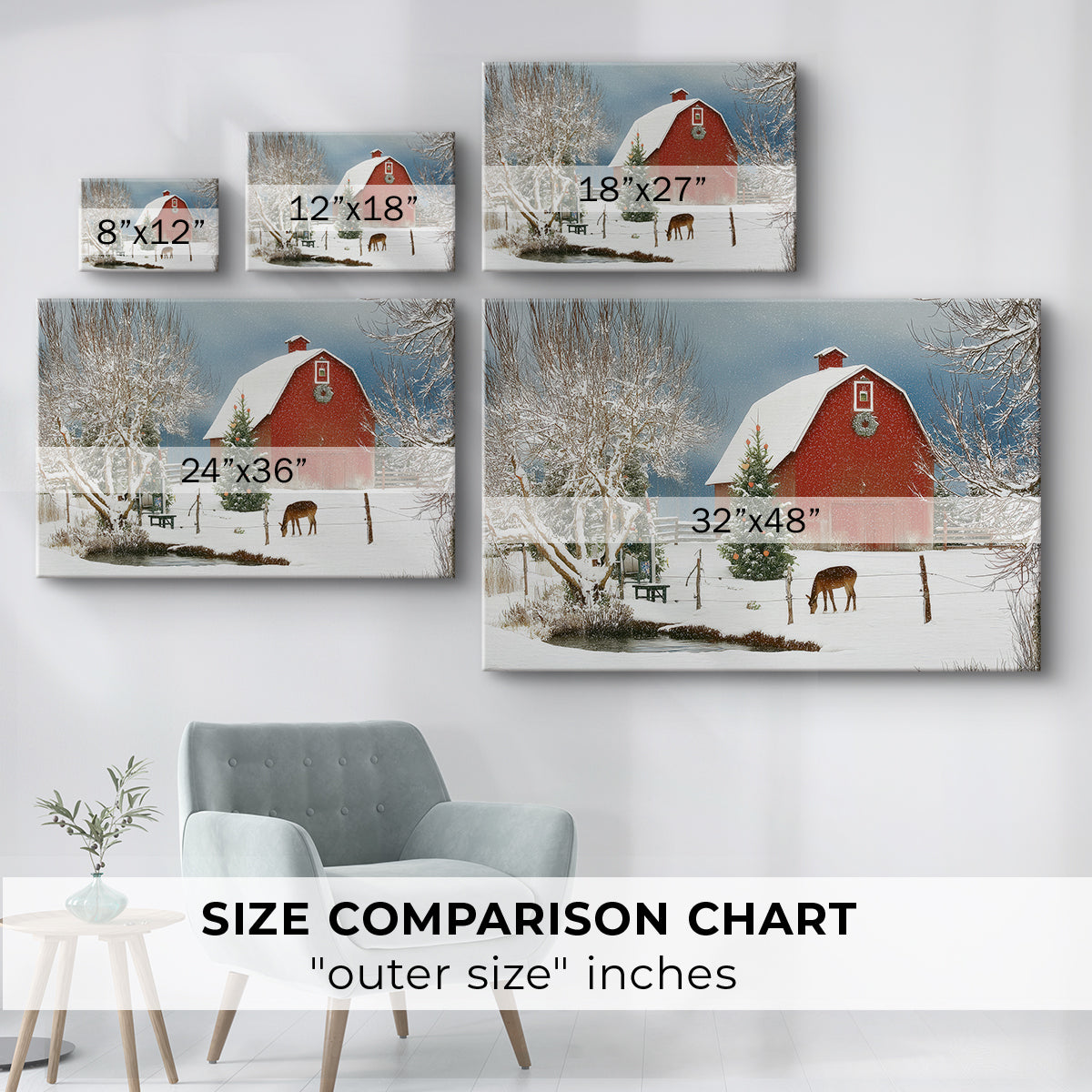 Silver Fir Promise - Canvas Art Print