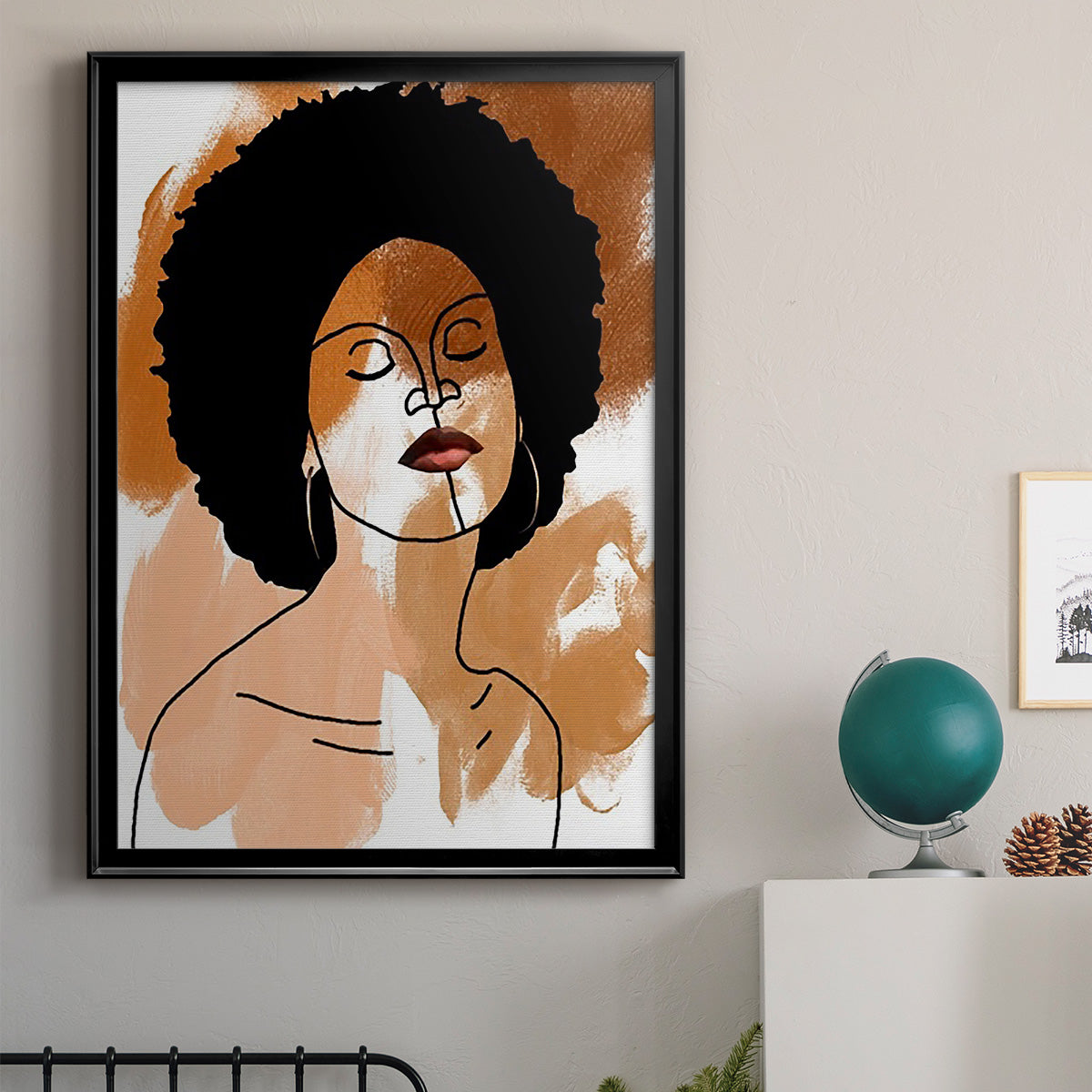 Phenomal Women I - Modern Framed Canvas Print