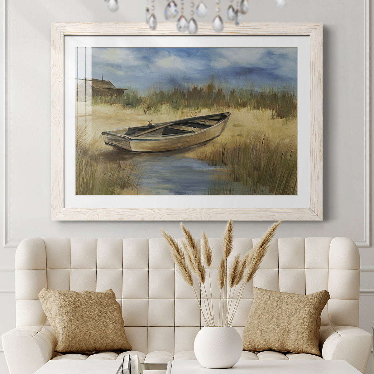Fisherman's Friend - Barnwood Framed Art Print