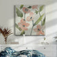 Blush Pink Blooms I-Premium Gallery Wrapped Canvas - Ready to Hang