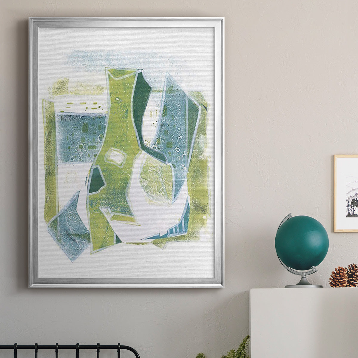 Jubilee Jugs IV - Modern Framed Canvas Print