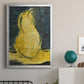 Urban Pear II - Modern Framed Canvas Print