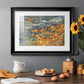 Autumn Creek - Modern Framed Art Print