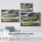 Landscape at Collioure, 1907 - Floater Framed Canvas Print