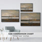 A Scene on the English Coast, c. 1798 - Floater Framed Canvas Print