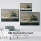 The Hay Wagon (Der Heuwagen), 1824 - Floater Framed Canvas Print
