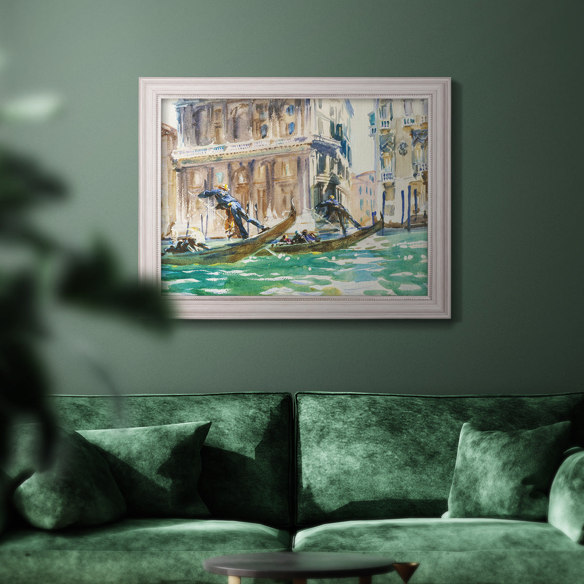 View of Venice, 1906 - Ornate Framed Canvas Print