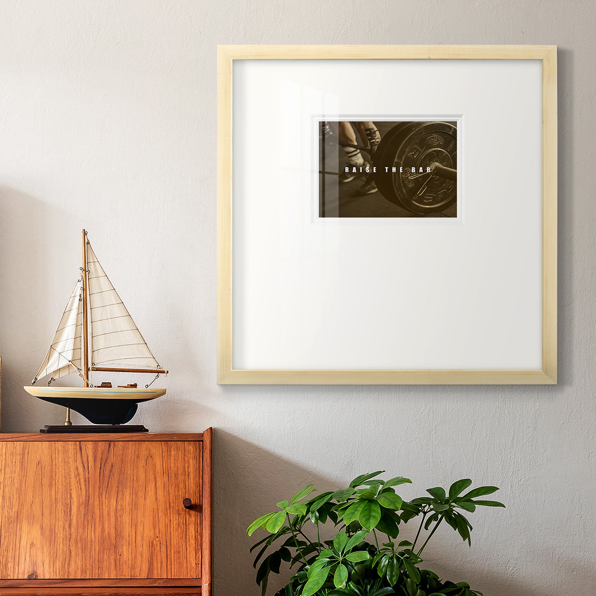 BroInspo VI Premium Framed Print Double Matboard