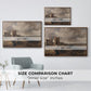 Hadleigh Castle, Mouth of Thames, c. 1829 - Floater Framed Canvas Print
