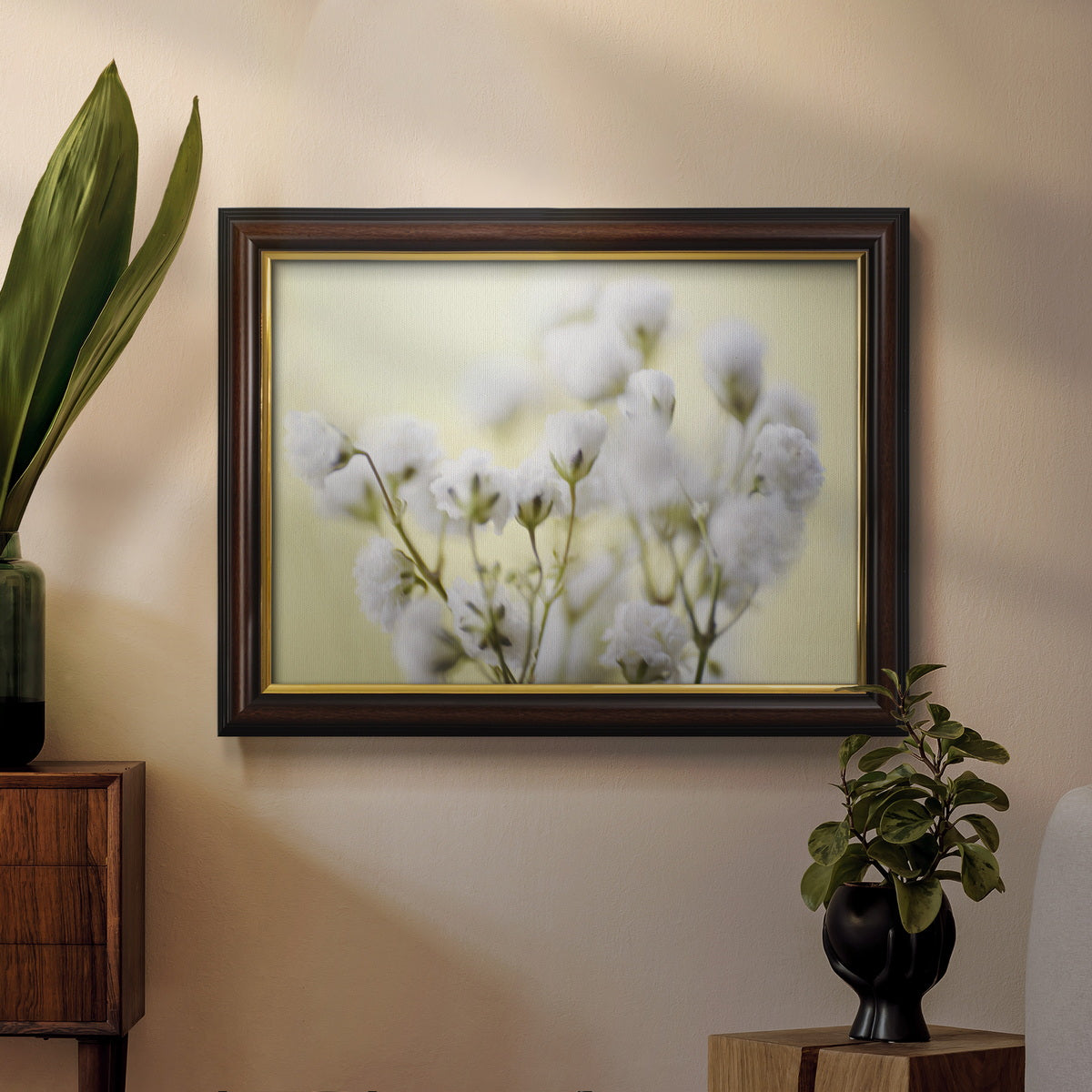 Baby's Breath Study IV Premium Framed Canvas- Ready to Hang