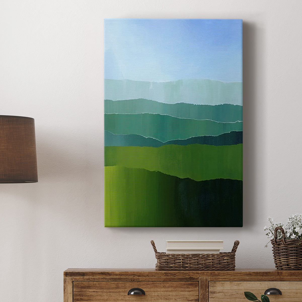 Blue Ridge Fade II Premium Gallery Wrapped Canvas - Ready to Hang