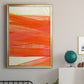 Warm Rays II - Modern Framed Canvas Print