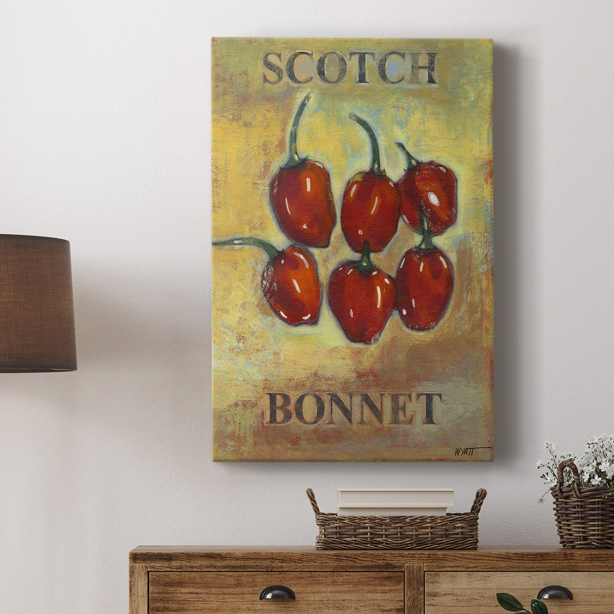 Scotch Bonnet Premium Gallery Wrapped Canvas - Ready to Hang