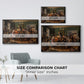 An Auction Scene, 1835 - Floater Framed Canvas Print
