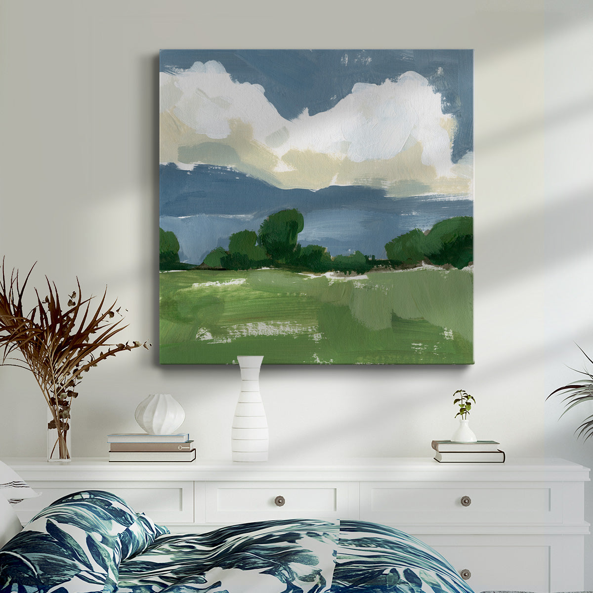 Spring Meadow Study II-Premium Gallery Wrapped Canvas - Ready to Hang