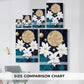 Pale Winter Evergreen at Midnight - Canvas Art Print