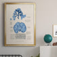 Blue Marine Algae IV -  Framed Canvas Print