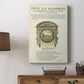 Printed Embellished Bookplate I Premium Gallery Wrapped Canvas - Ready to Hang