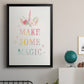 Sweet Unicorn IV - Modern Framed Canvas Print