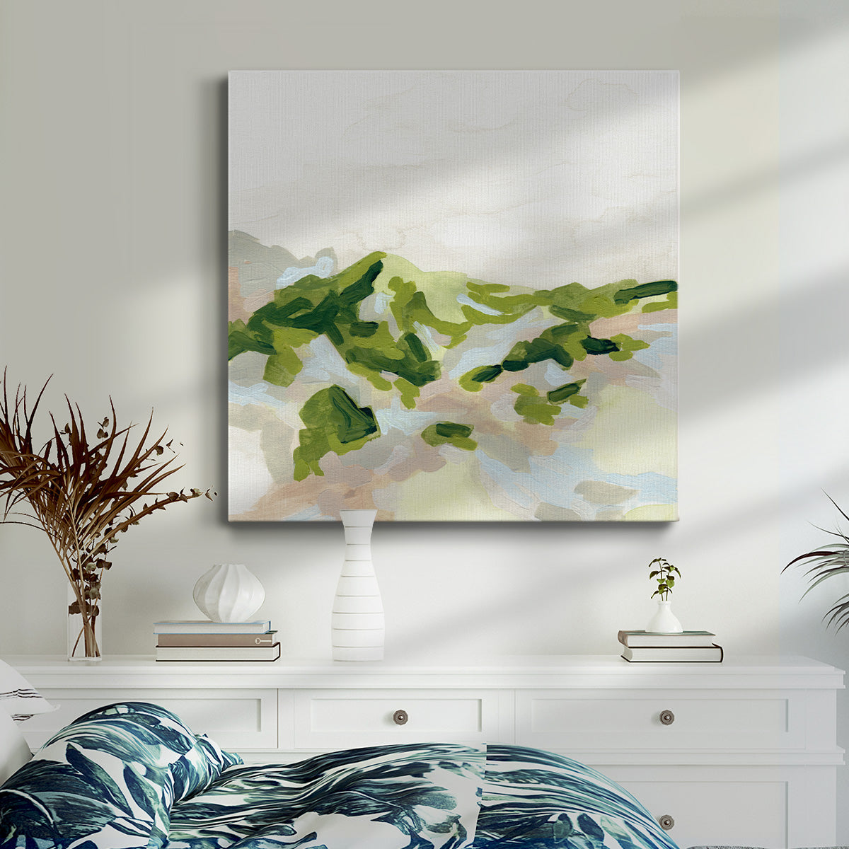 Emerald Hills I - Canvas Art Print