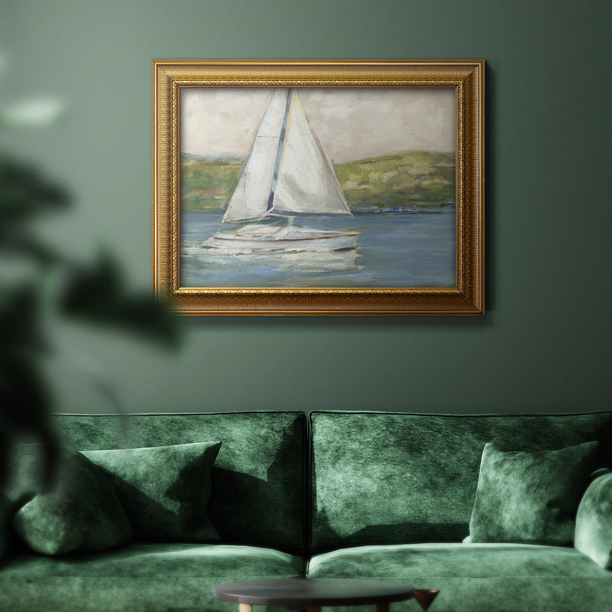 Off the Coast I Premium Framed Canvas- Ready to Hang