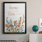 Home is Where Love Grows - Modern Framed Canvas Print
