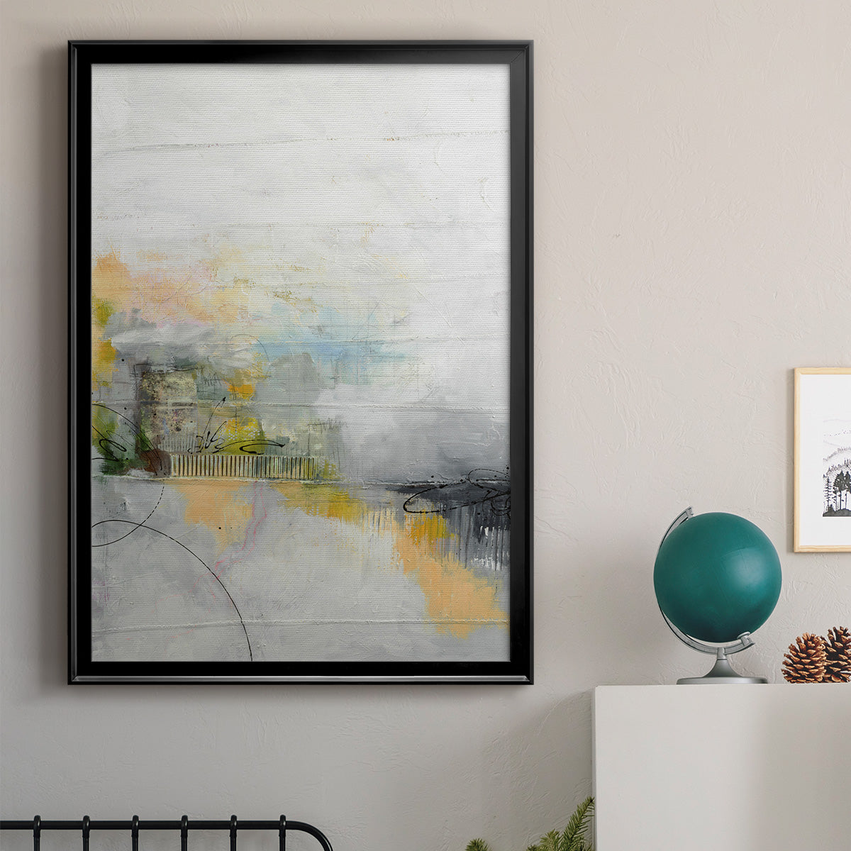A Place of My Own - Modern Framed Canvas Print