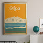 Summer Abroad III - Modern Framed Canvas Print