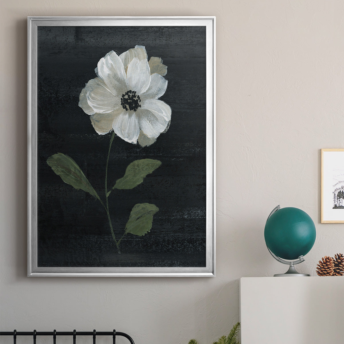 Country Botanical I - Modern Framed Canvas Print