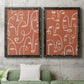 Connected Expressions I - Premium Framed Canvas 2 Piece Set - Ready to Hang