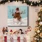 Snowwoman-Premium Gallery Wrapped Canvas - Ready to Hang