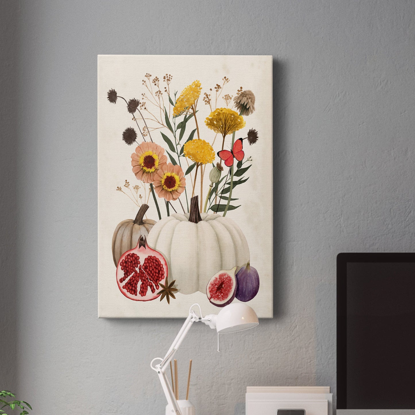 Fall Botanicals I Premium Gallery Wrapped Canvas - Ready to Hang