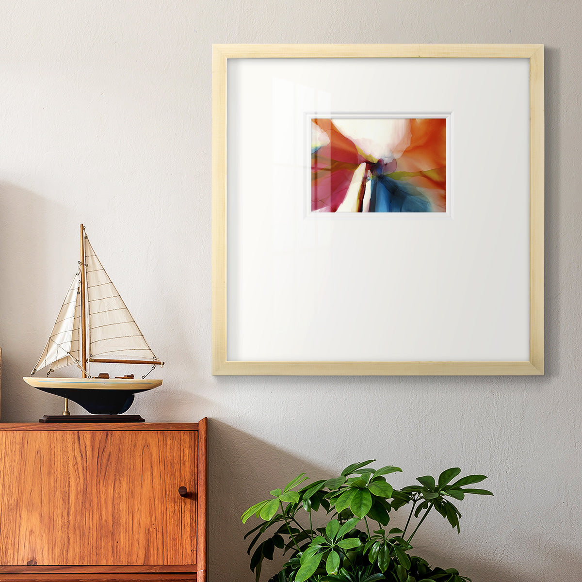 Disconnect Phenomena- Premium Framed Print Double Matboard