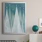 Mod Evergreens I - Modern Framed Canvas Print